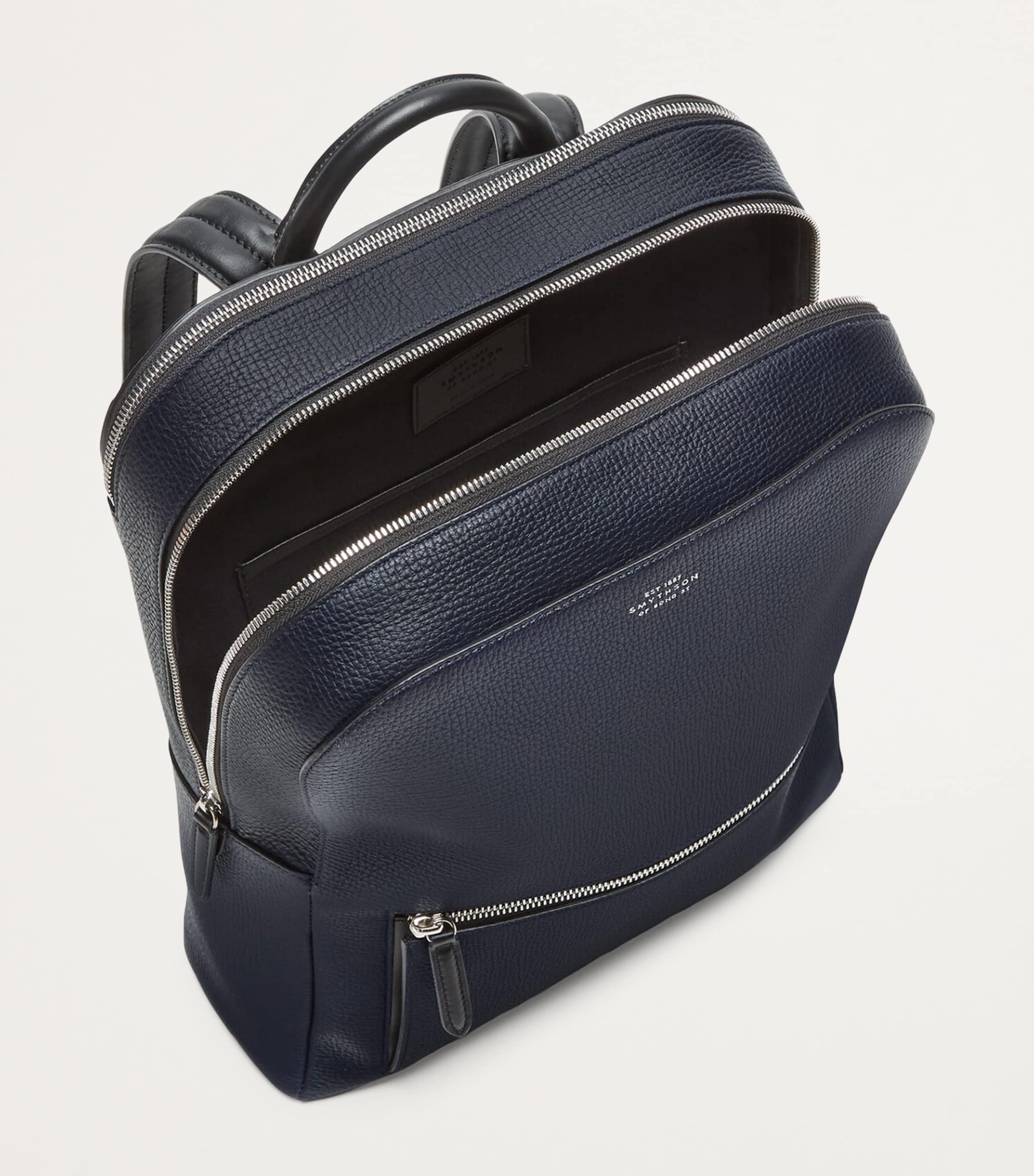 Smythson Ludlow Leather Backpack (British brand)
