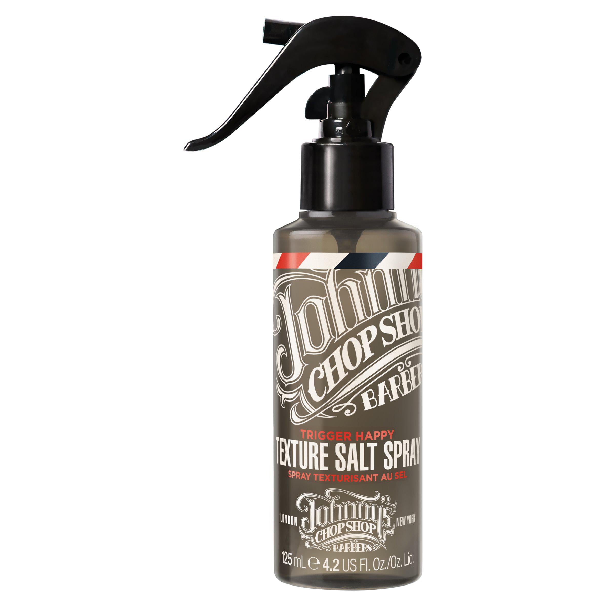 Johnny's Chop Shop Barbers Trigger Happy Texture Salt Spray 125ml GOODS Sainsburys   