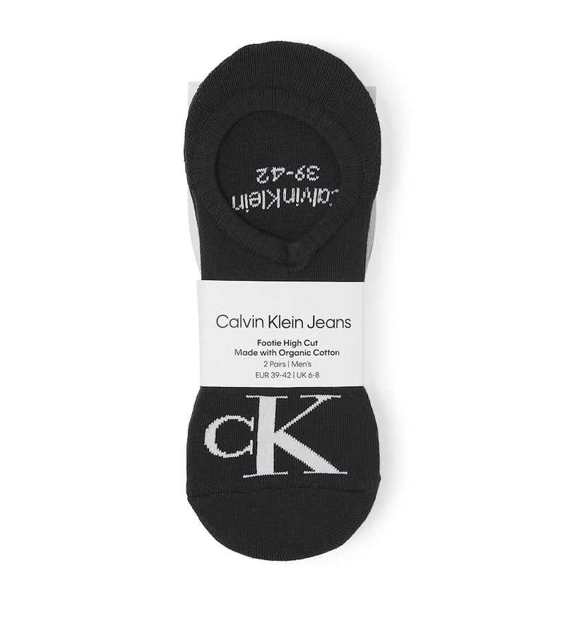 Calvin Klein footie socks high-cut pack of 2 - British product