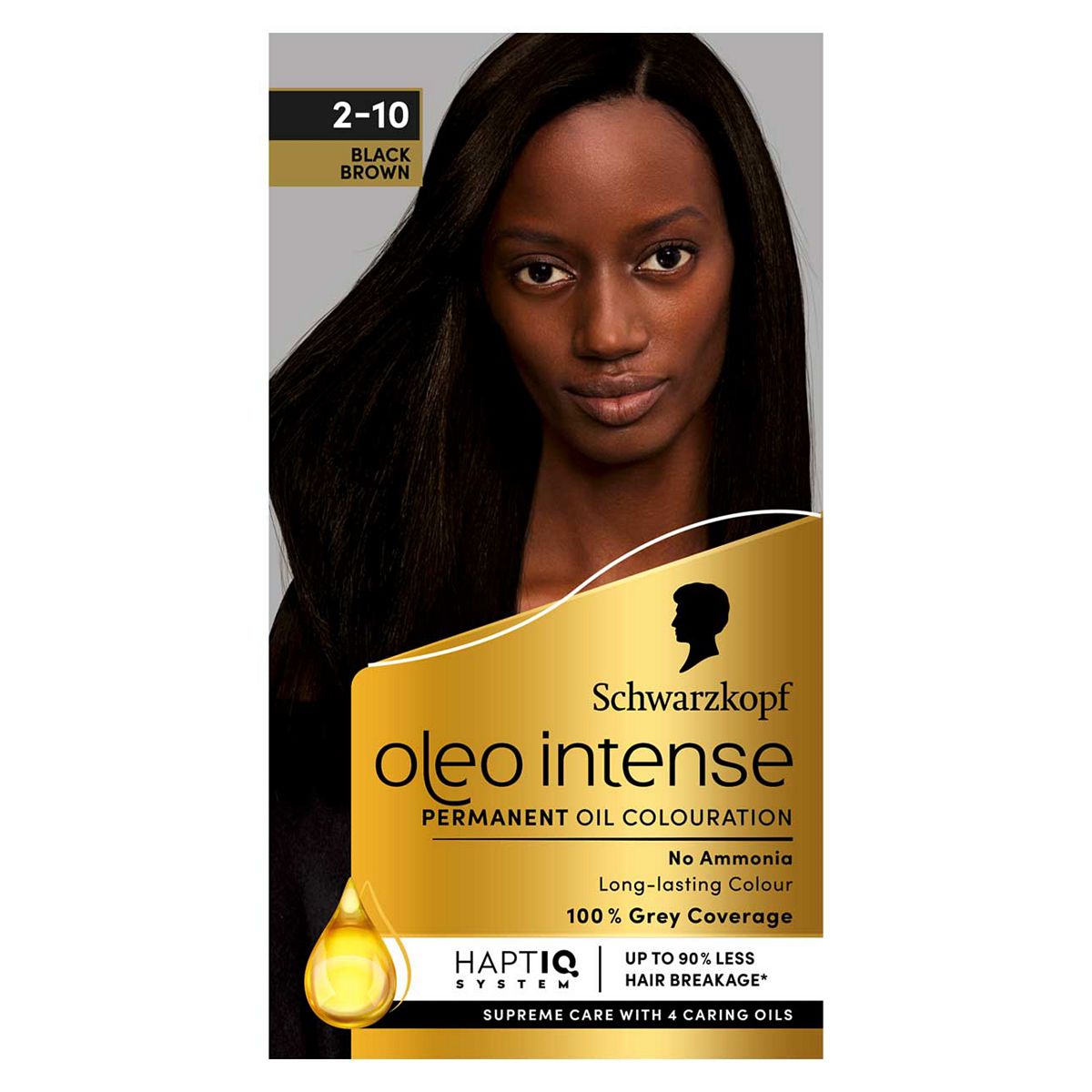 Schwarzkopf Oleo Intense Permanent Oil Colour 2-10 Black Brown Hair Dye GOODS Boots   