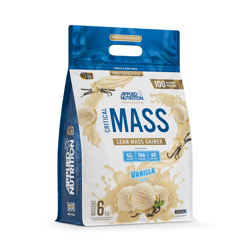 Applied Nutrition Critical Mass mass gainer vanilla 6kg - British product