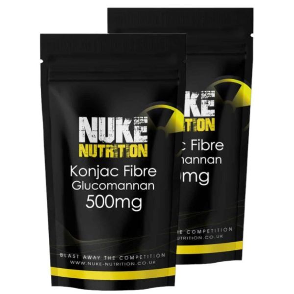 Nuke Nutrition Konjac Fibre Glucomannan 500mg-120ct GOODS Superdrug   