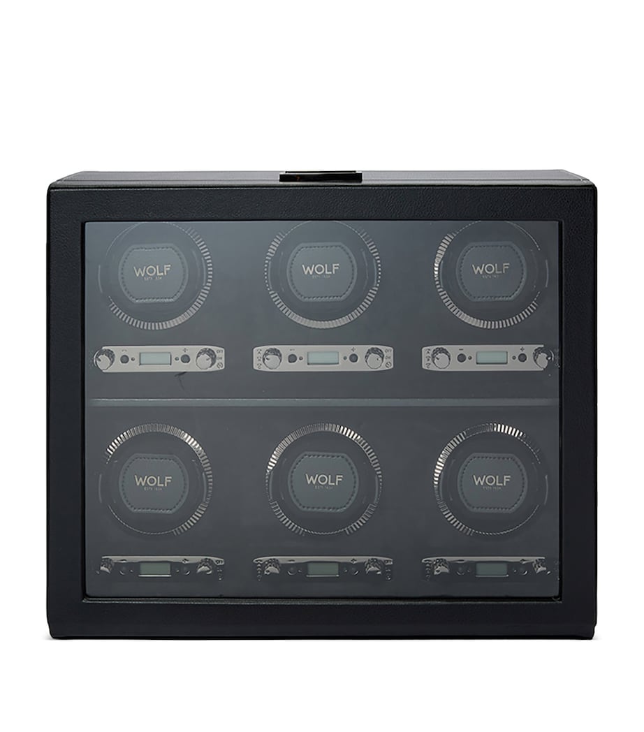 WOLF British Racing 6-piece watch winder (British brand)