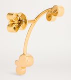 Sophie Bille Brahe gold diamond single earring (British brand)