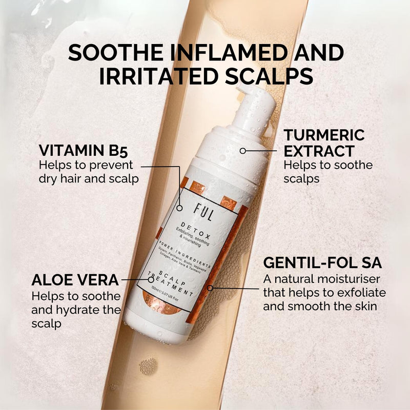 Ful Detox Scalp Treatment 150ml for dry scalp, UK version