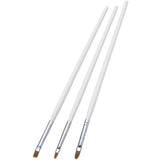 Smiffys brush set white pack of 3, imported from the UK
