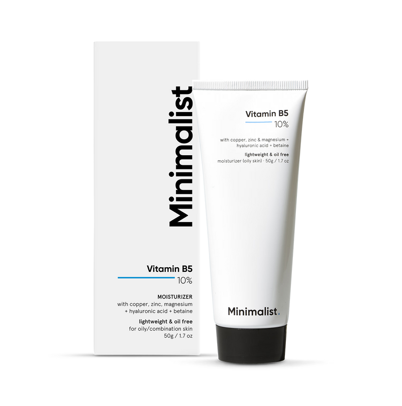 Minimalist Vitamin B5 10% moisturizer 50g - British product