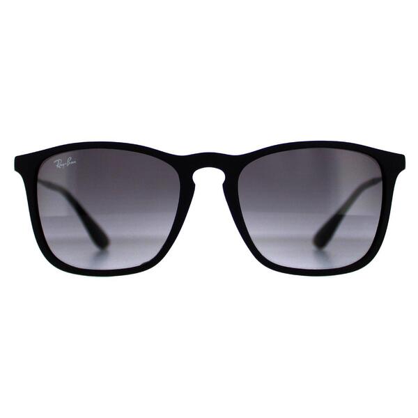 Ray-Ban Chris 4187 Black Gradient sunglasses, imported from the UK