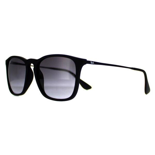 Ray-Ban Chris 4187 Black Gradient sunglasses, imported from the UK