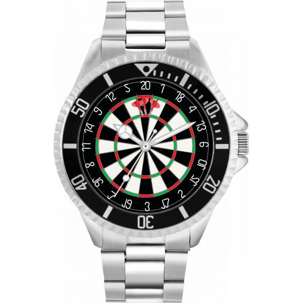 Toff London black men's Dartboard 180 watch 42mm, UK version