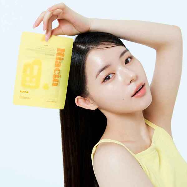EDIT.B Daily Niacin Ampoule Mask 1pc (British brand)