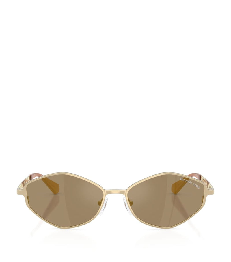 Michael Kors Gold Coast irregular sunglasses - British product