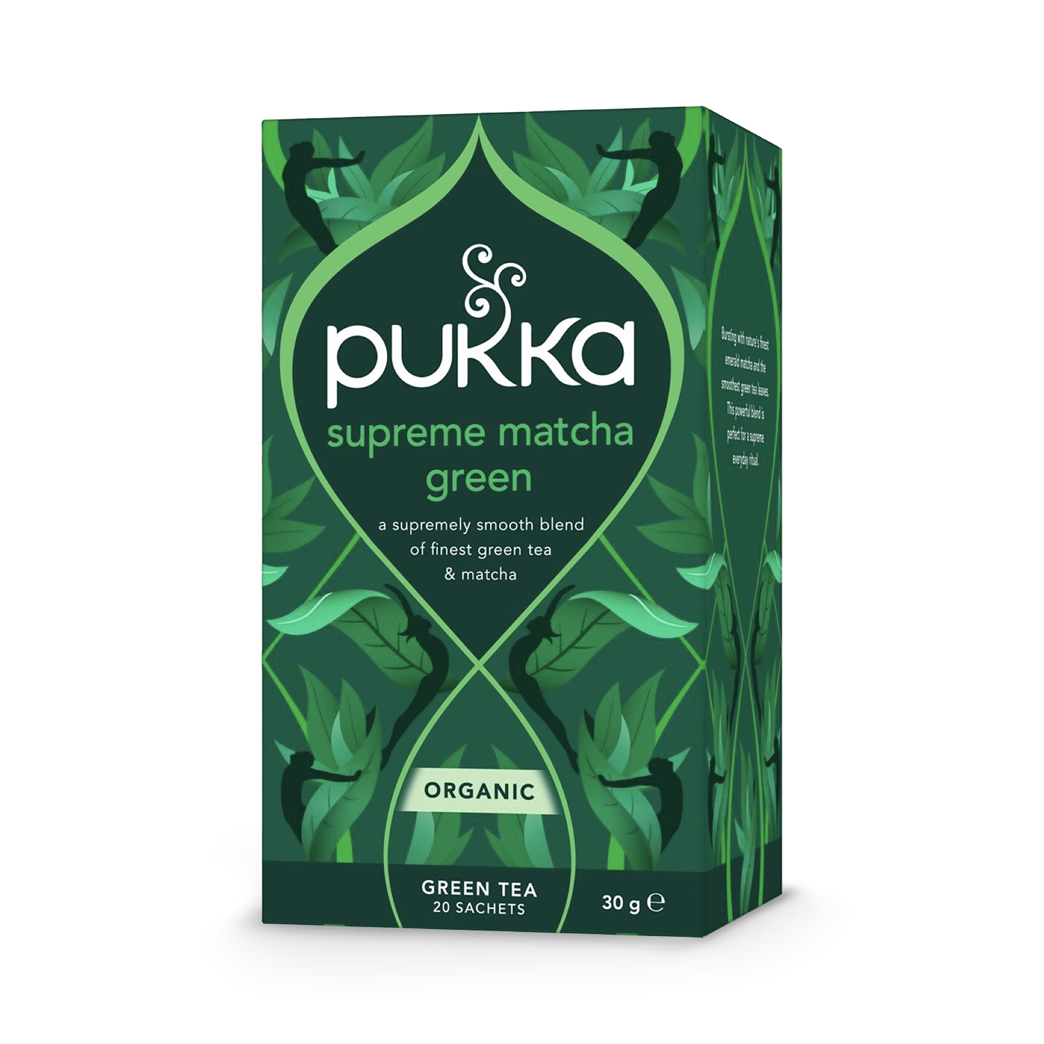 Pukka Supreme Matcha Green tea bags 20, imported from the UK