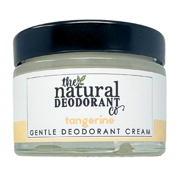 The Natural Deo Co gentle deodorant cream tangerine 55g, UK version