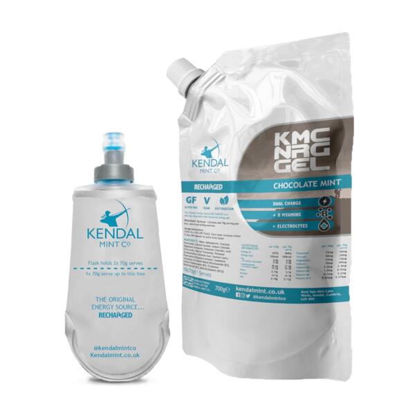 KMC Energy Gel Chocolate Mint refill bundle 150ml, imported from the UK