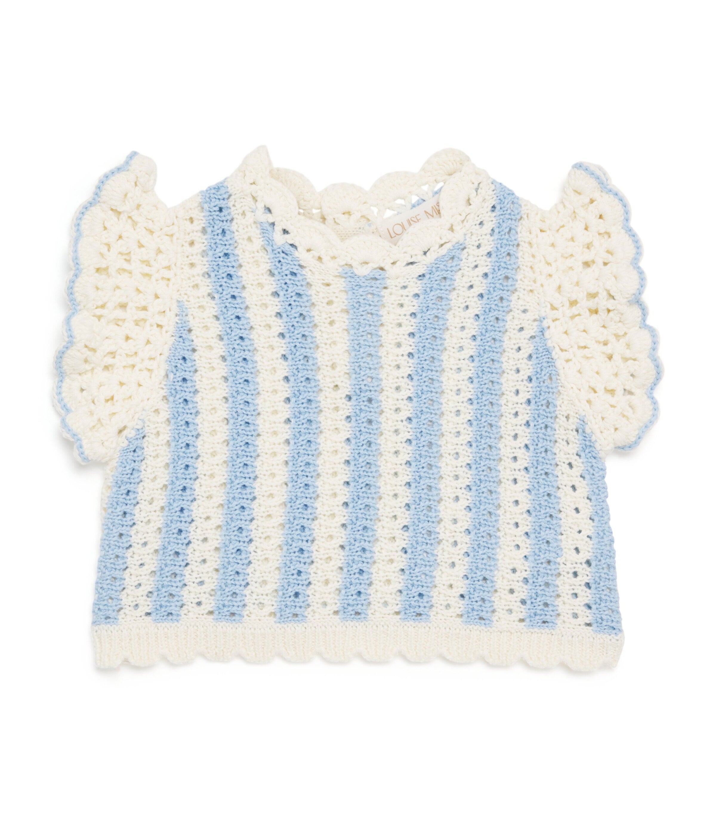 Louise Misha cotton crochet Lyse top 6-24 months, UK version