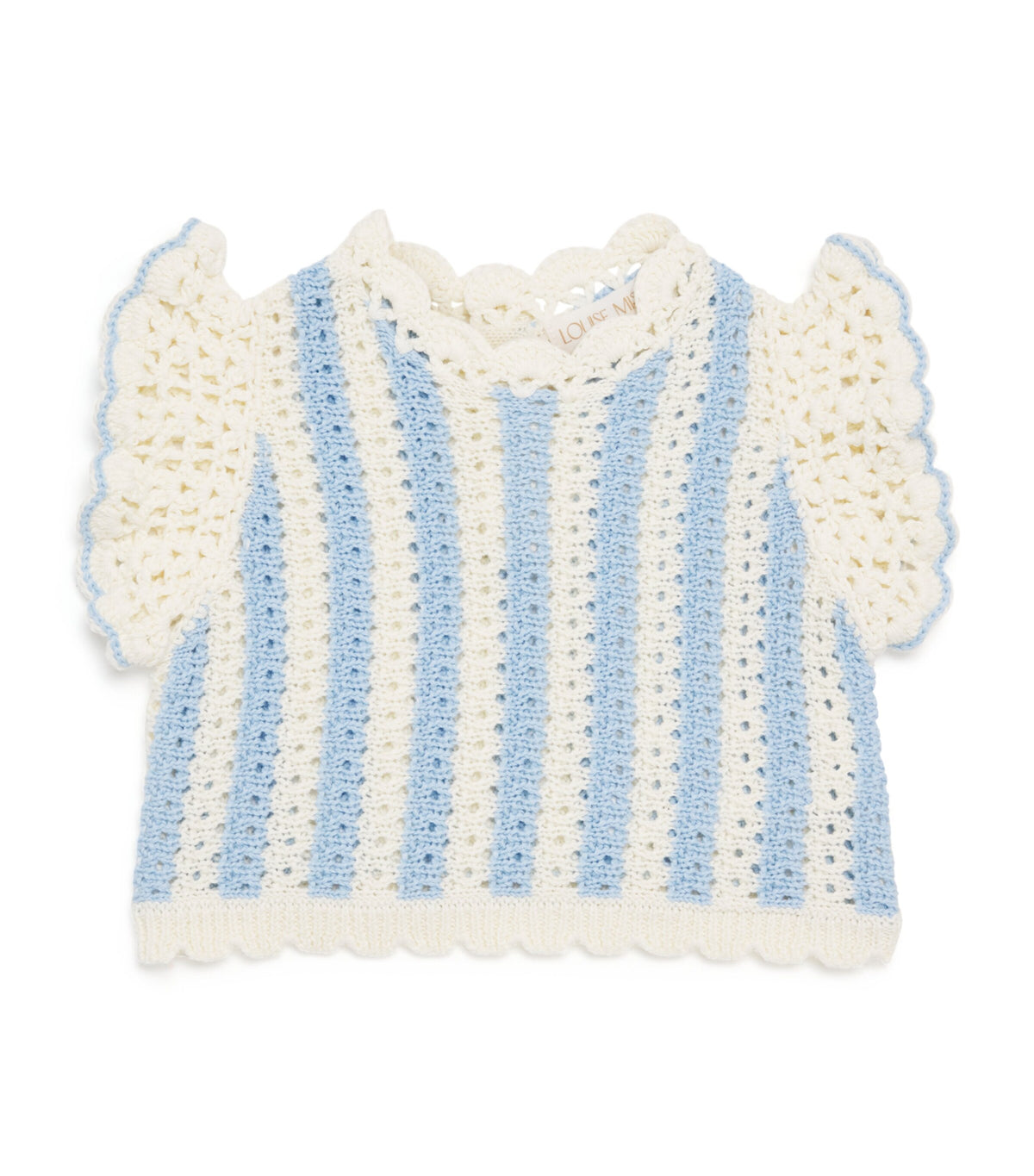 Louise Misha cotton crochet Lyse top 6-24 months, UK version