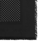 Saint Laurent polka dot scarf 135cm, UK version