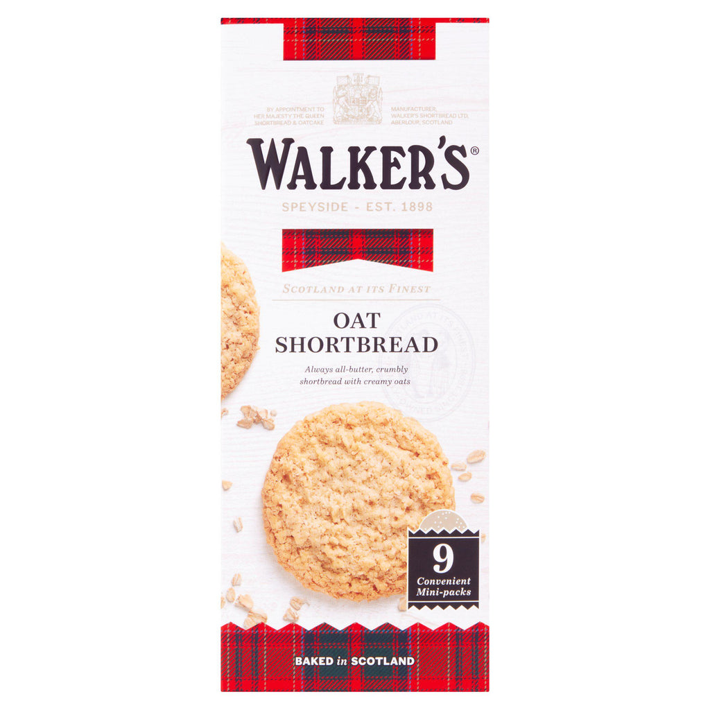 Walker's Oat Shortbread x9 171g