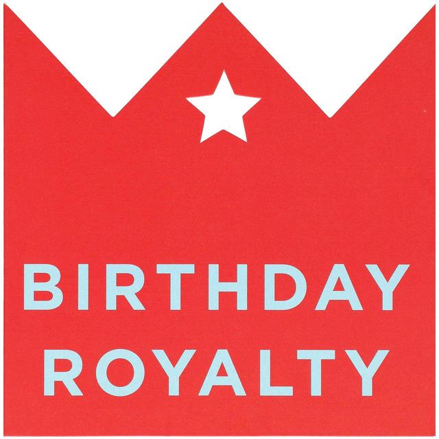 M&S Birthday Royalty Card Miscellaneous M&S   