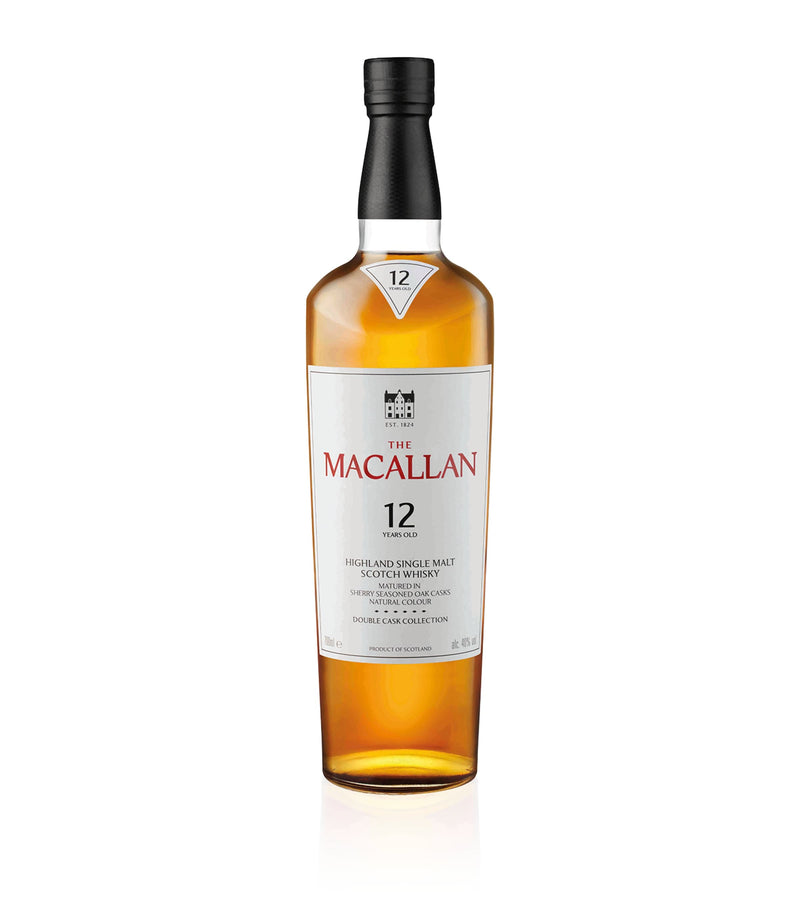The Macallan 12-Year-Old Double Cask single malt whisky 70cl (British brand)