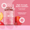 Novomins biotin gummies peach flavoured 60 gummies, imported from the UK