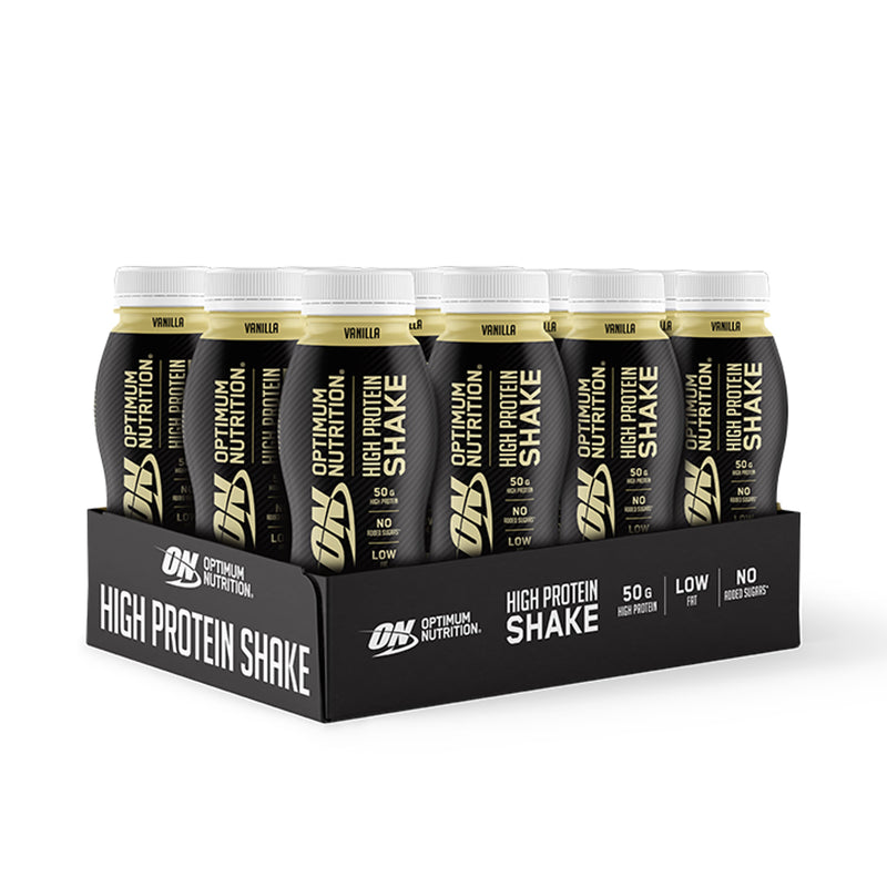 Optimum Nutrition vanilla protein shake 500ml, UK version
