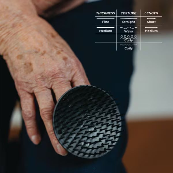 Denman D6 Shampoo Massage Brush - British product