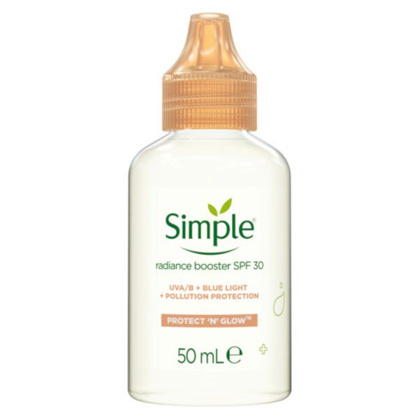 Simple Protect 'N' Glow Radiance Booster SPF 30 50ml All Boots   