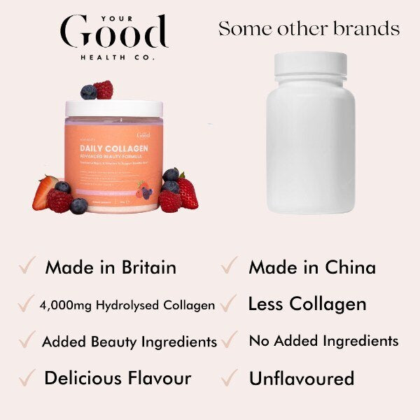 Your Good Health Co. Your Beauty Collagen Powder Berry GOODS Superdrug   