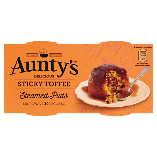 Aunty's Sticky Toffee Puddings 200g GOODS Sainsburys   