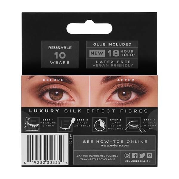 Eylure Luxe Silk Accent False Lash Trillion GOODS Superdrug   