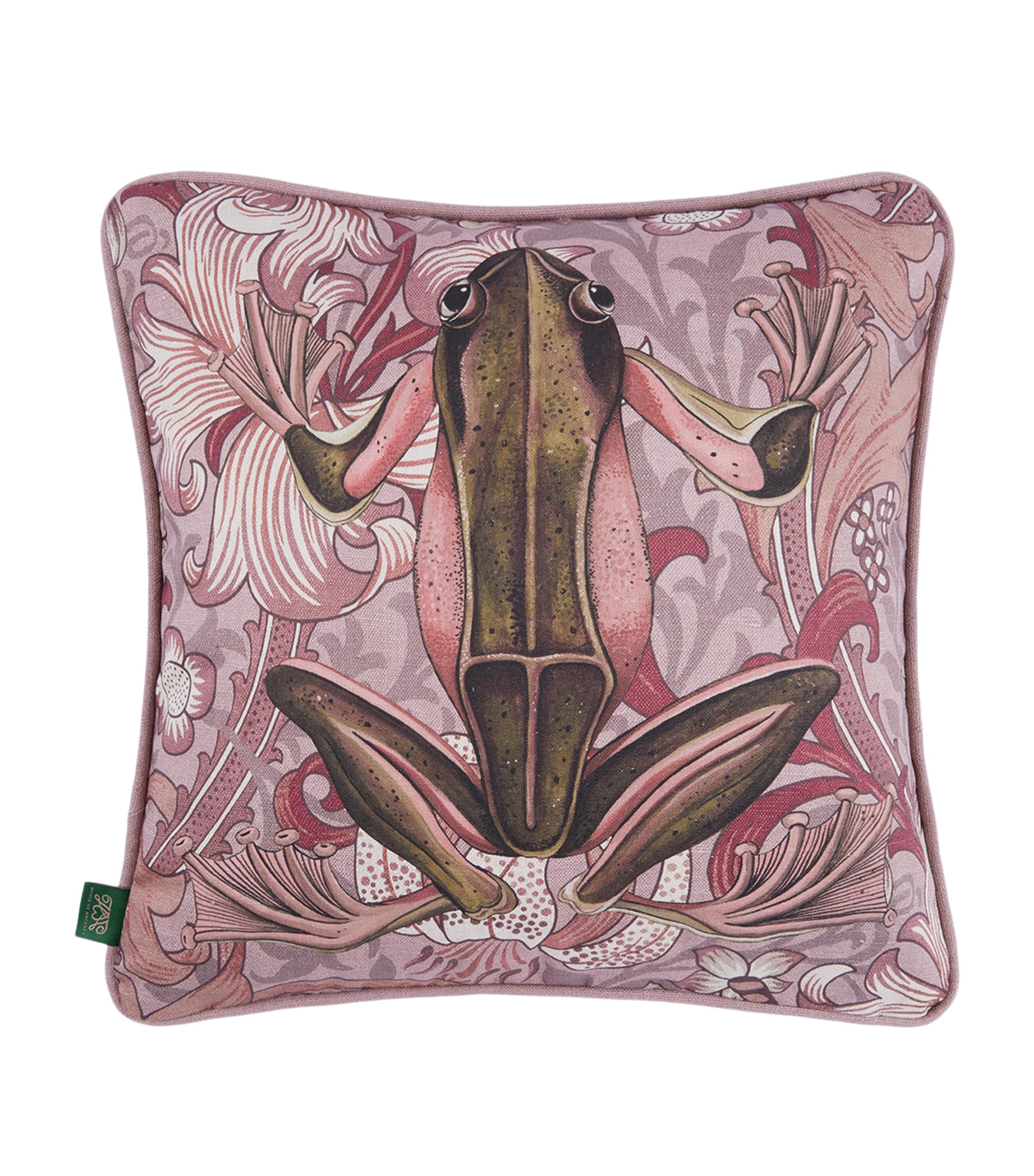 House Of Hackney Golden Lily hemp cushion 45cm, UK version