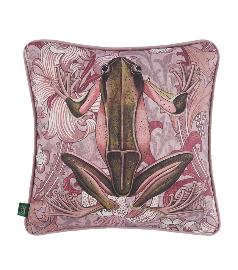 House Of Hackney Golden Lily hemp cushion 45cm, UK version