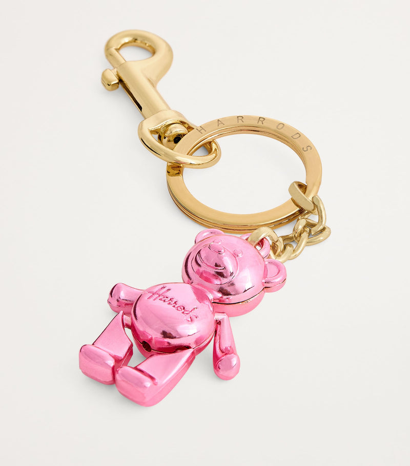 Harrods bear keyring jointed plush 15cm, UK version