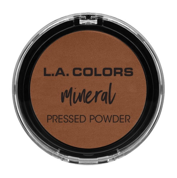 L.A. Colors mineral pressed powder Ebony 7.5g, UK version