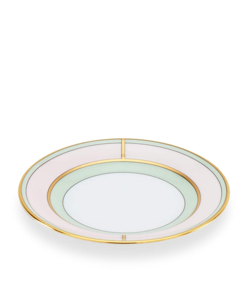 GINORI 1735 porcelain Colonna Diva coffee saucer 12.5cm, UK version