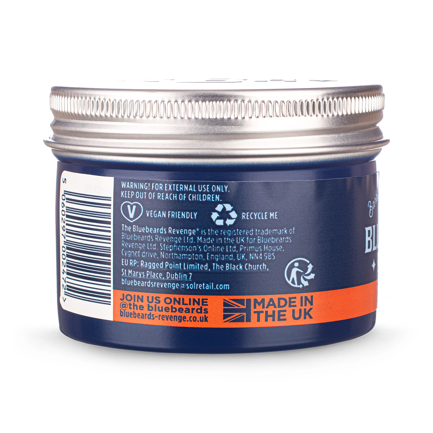 The Bluebeards Revenge exfoliating face scrub 100ml, UK version