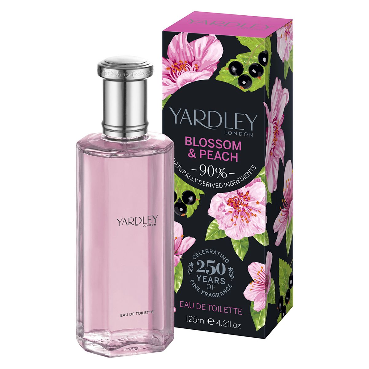 Yardley Blossom & Peach EDT 125ml Make Up & Beauty Accessories Boots   