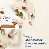 Dove Shea Butter Vanilla Beauty Bar 2x 90g, UK version
