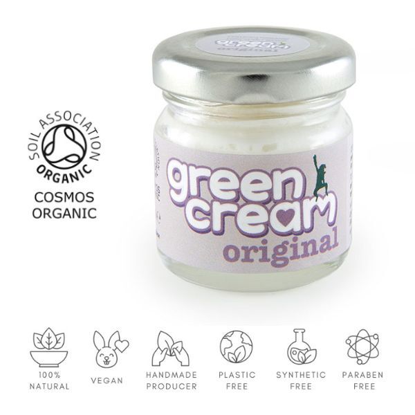 Green Cream Original organic day cream 25ml, UK version