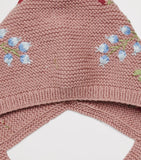 Shirley Bredal embroidered cotton baby bonnet, imported from the UK