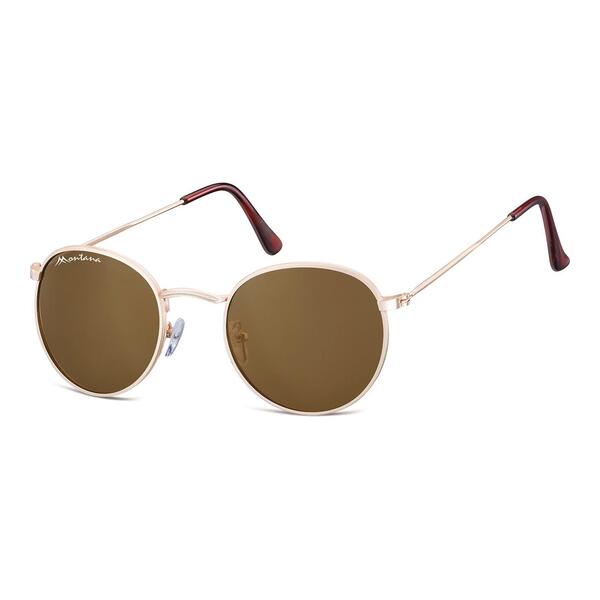 Montana sunglasses S92 Gold matte gold brown, UK version