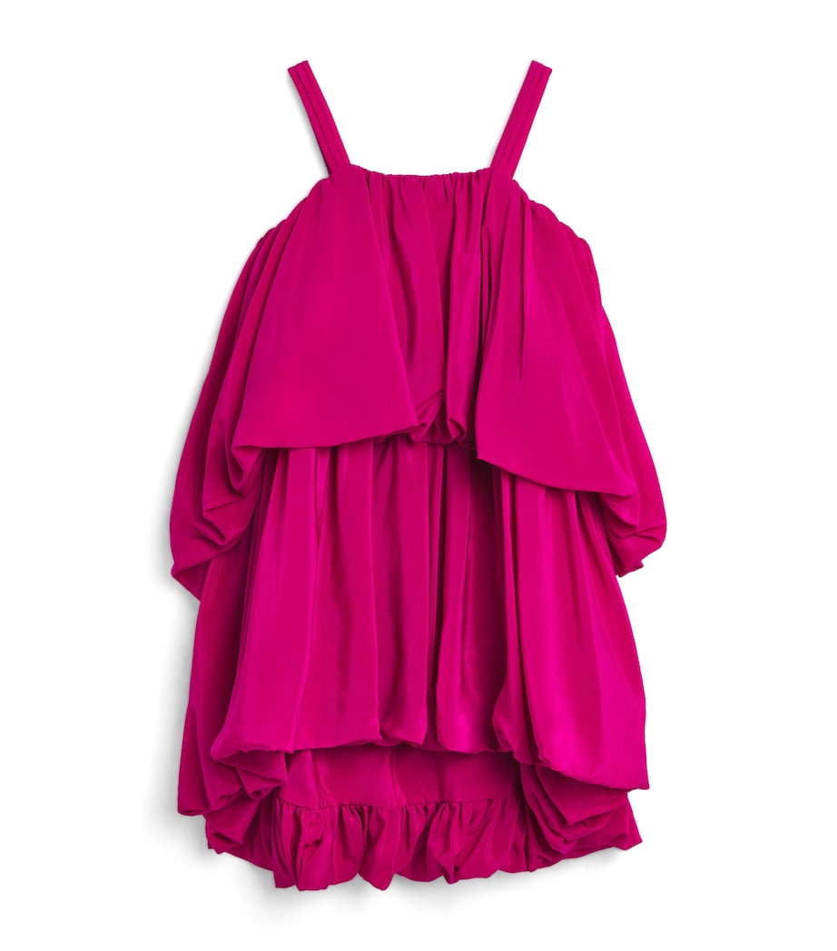 Chloé kids silk ruffled ceremony dress 4-14 years - British product