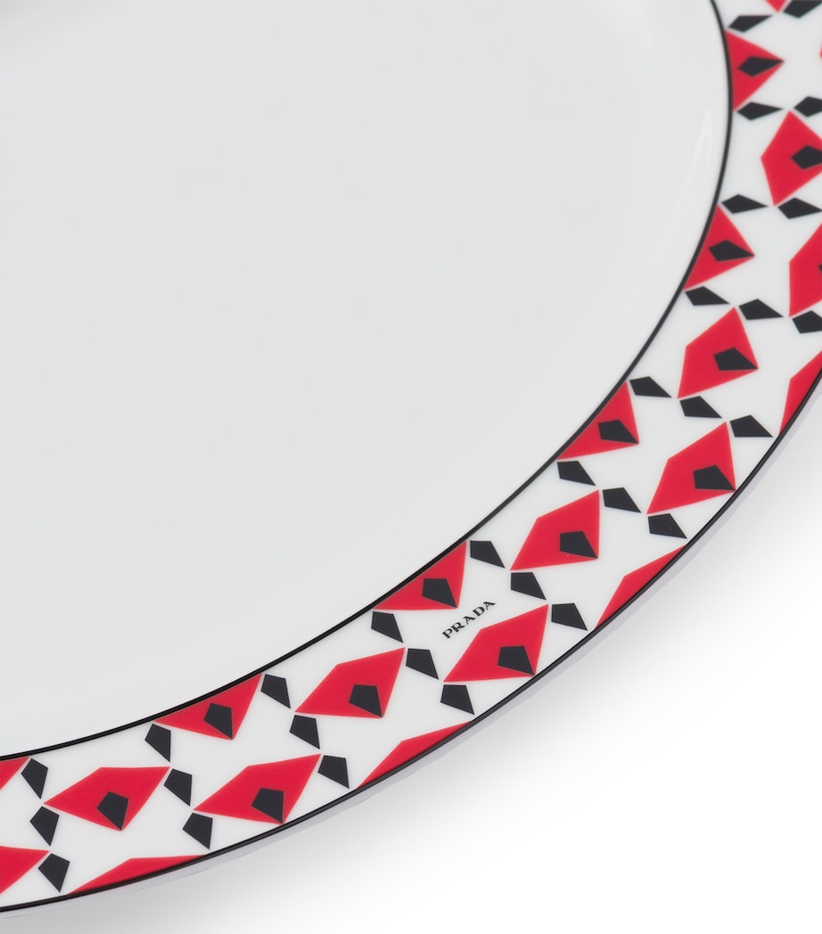 Prada Vienna serving plate 28cm, imported from the UK