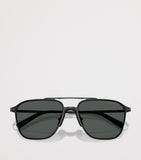 Giorgio Armani metal aviator sunglasses with matte finish (British brand)