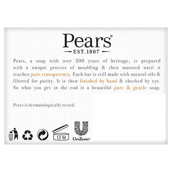 Pears Transparent Soap 125g GOODS Superdrug   