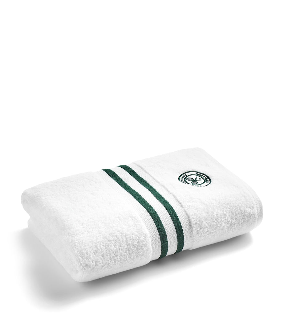 Christy Wimbledon Baseline bath and hand towel set (British brand)