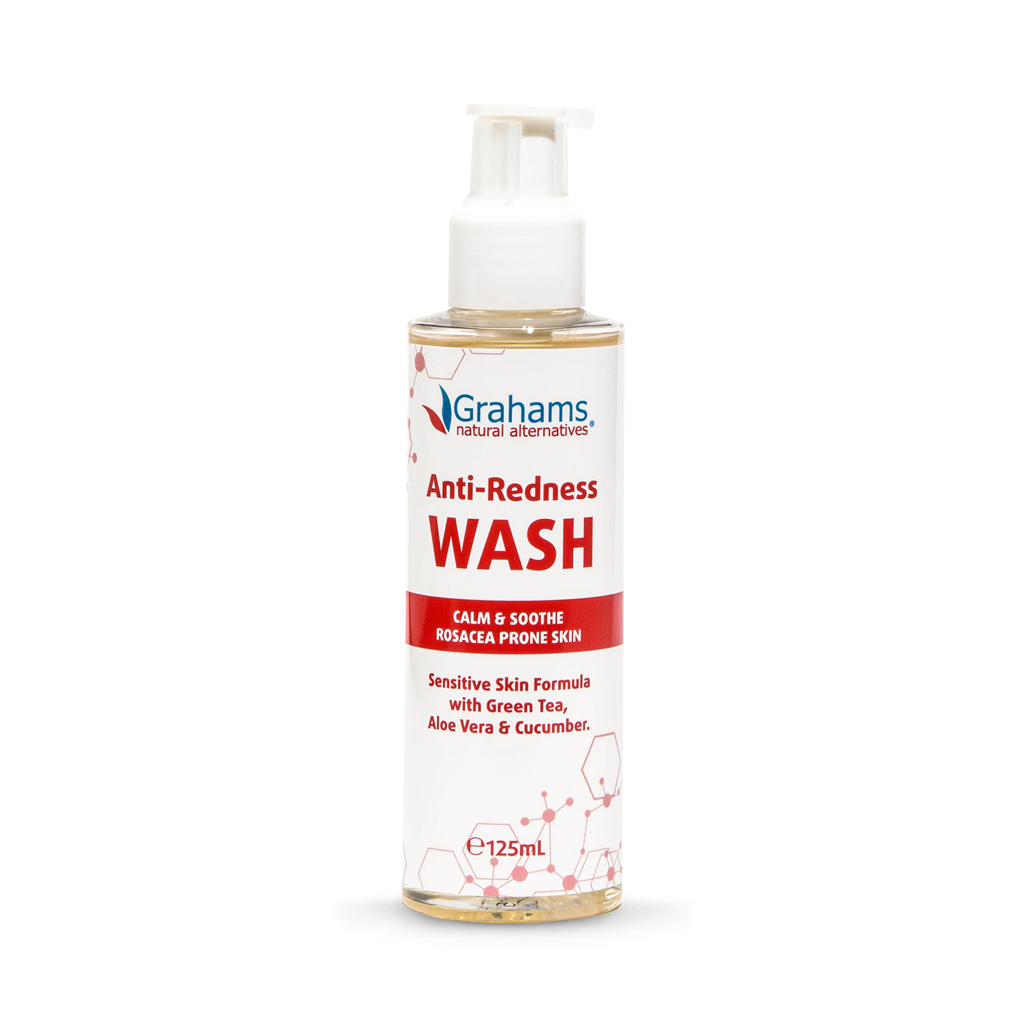 Grahams Anti-Redness Wash 125ml, UK version