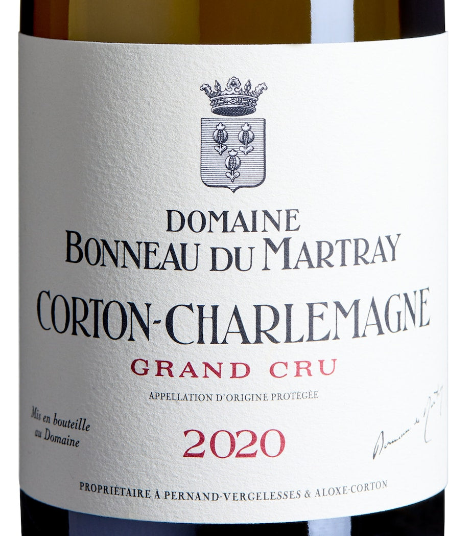 Bonneau Du Martray Corton-Charlemagne Grand Cru 2020 white wine 75cl - British product